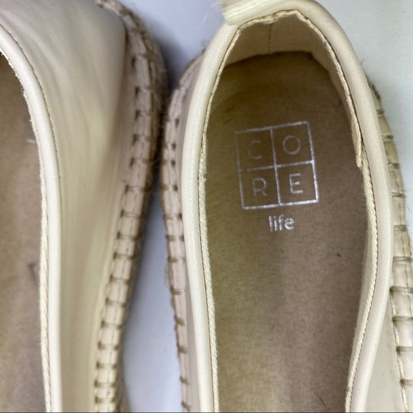 Core Life Cream Flat Espadrilles - Picture 9 of 11